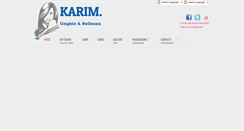 Desktop Screenshot of karimunghiebellezza.com